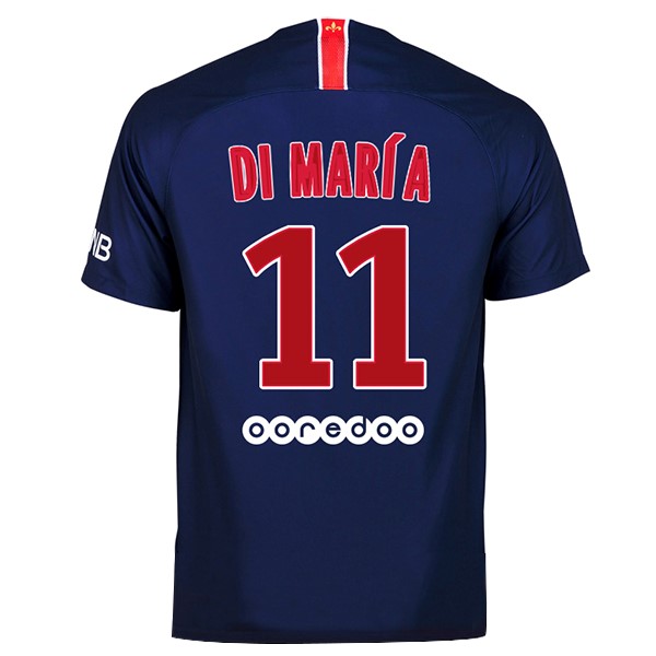 Camiseta Paris Saint Germain 1ª Di Maria 2018-2019 Azul